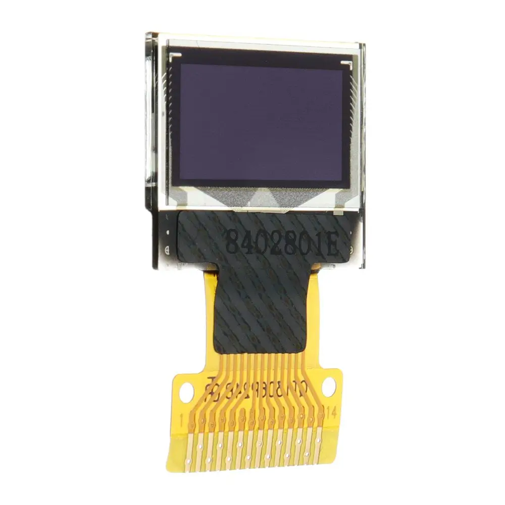 CLAITE 3,3 В OLED дисплей 0,49 дюймов Серийный ЖК-дисплей IIC интерфейс для Arduino дисплей 3,3 В для IIC SSD1306