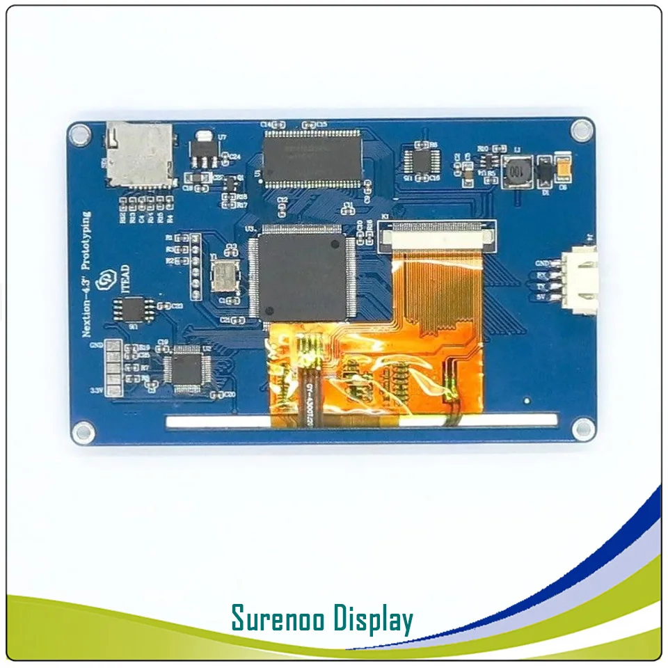 4 3 &quotNX4827T043 Nextion Basic HMI Smart USART UART серийный резистивный сенсорный TFT ЖК модуль панель