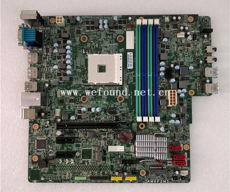 100% arbeits Desktop Motherboard für AM4P2MS AM4 950 DDR4 System Board Völlig Geprüft