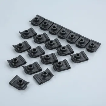

20Pcs U Nut #10 Screw Grommet Clip Nylon Nut Screw Grommet Fender Liner Retainer Clip Fit For Toyota Lexus 90179-05060