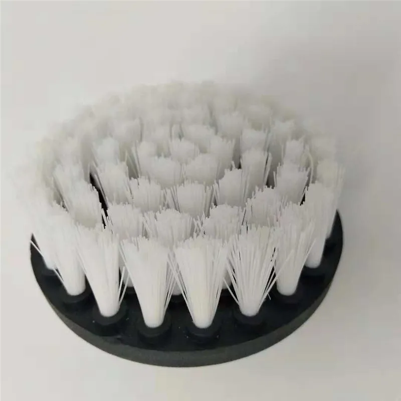 

soft 4 inch Drillbrush Bathroom Surfaces Tub Shower Tile and Grout All Purpose Power Scrubber Cleaning Kit for leather sofas