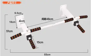 

Multifunctional Indoor Wall Horizontal Bar Professional Fitness Bar Home Exercise Equipment