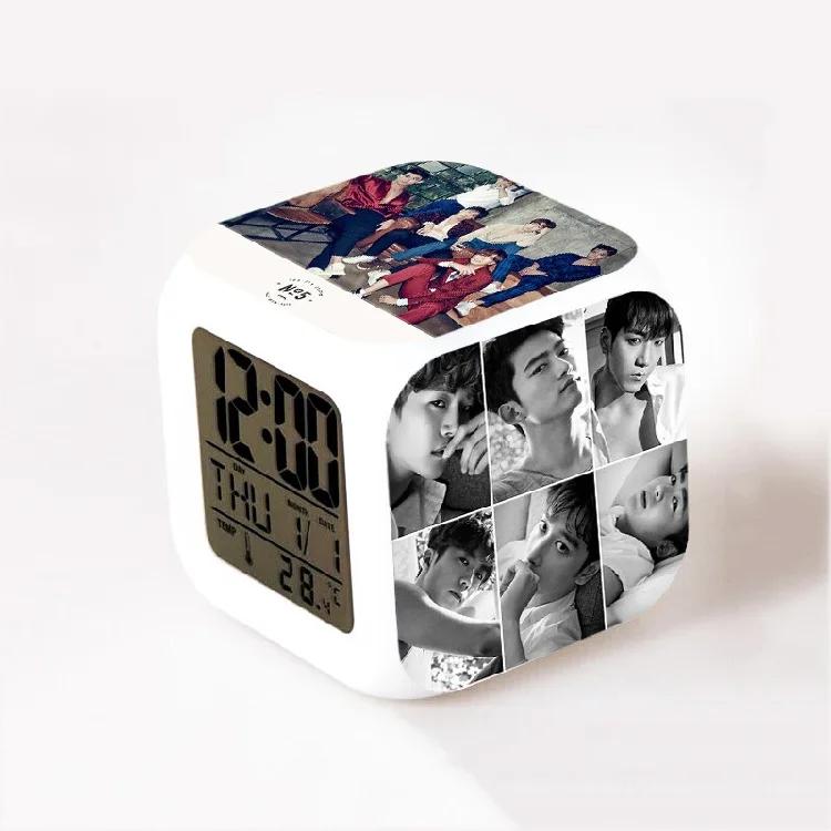 2016 группа Kpop BTS EXO Bigbang супер Юниор бесконечный Got7 Кара светодиодный 7 цветов