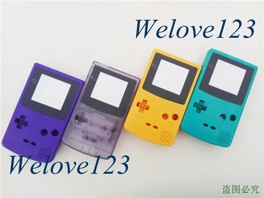 Экран объектив Корпус В виде ракушки обложке Gameboy Цвет GBC игровой консоли