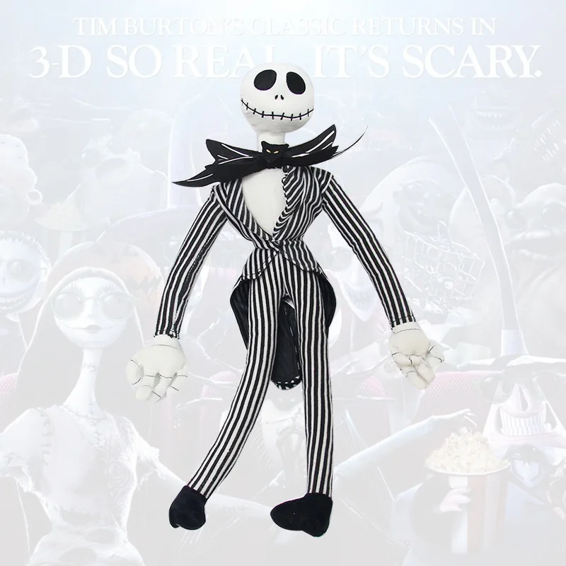 The Nightmare Before Christmas Jack Skellington Plush Doll (3)