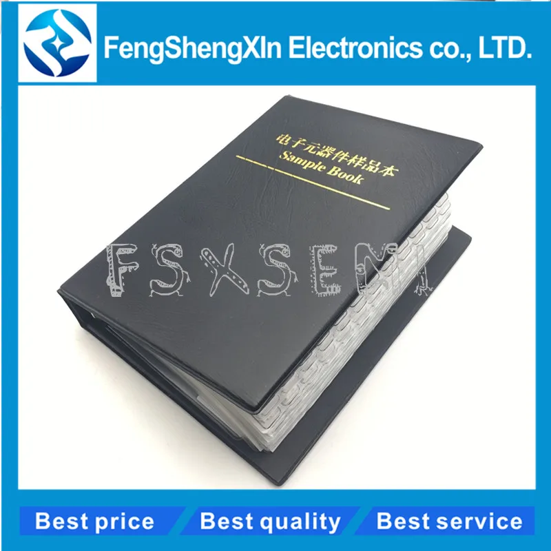 

92Values x50Pcs=4600pcs Sample Book 0805 Capacitor 0.5pF~10uF SMD Chip Capacitors Assortment Kit freeshipping
