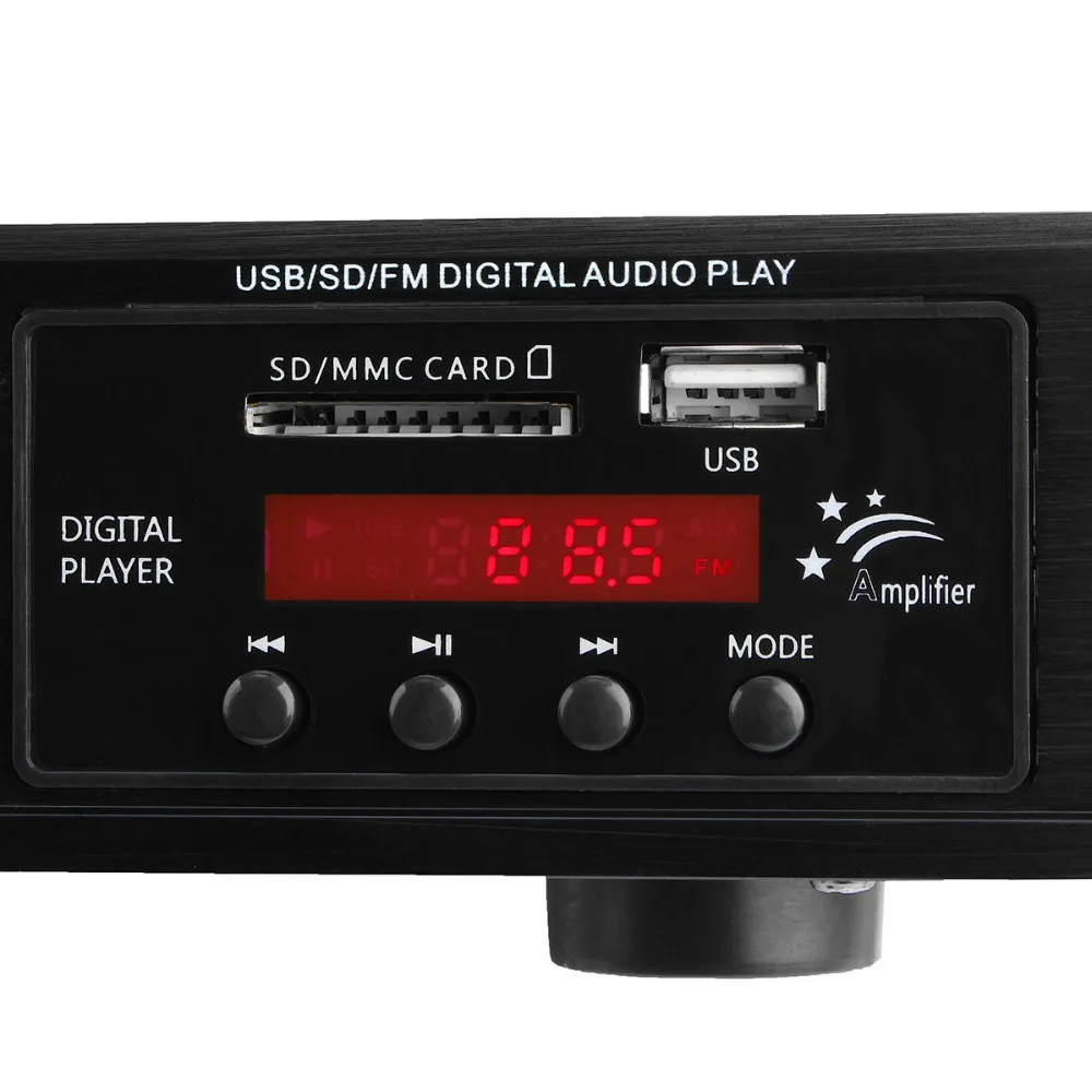 AV 298BT 220V 300W + 120W FM SD USB пульт дистанционного управления 5CH Bluetooth 4 1 стерео цифровой