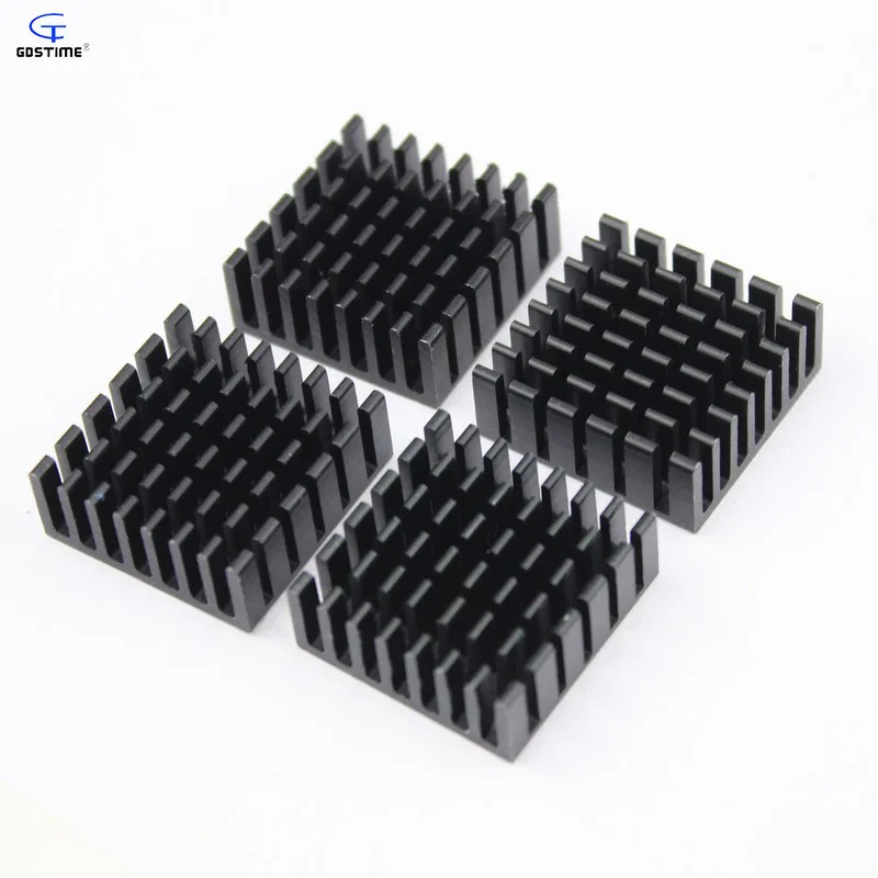 Gdstime 100pcs Aluminum Heatsink Cooling 20x20x10mm Computer Xbox360 Ps Vga Graphics Card Ddr Ram Video Memory Heat Sinks 20mm In Fans Cooling From