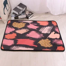 Домашний декор, ковер для дома, отеля, ванной комнаты, мультяшный ковер, противоскользящий ковер, красивый принт, впитывающий пол, коврик для двери, ковер