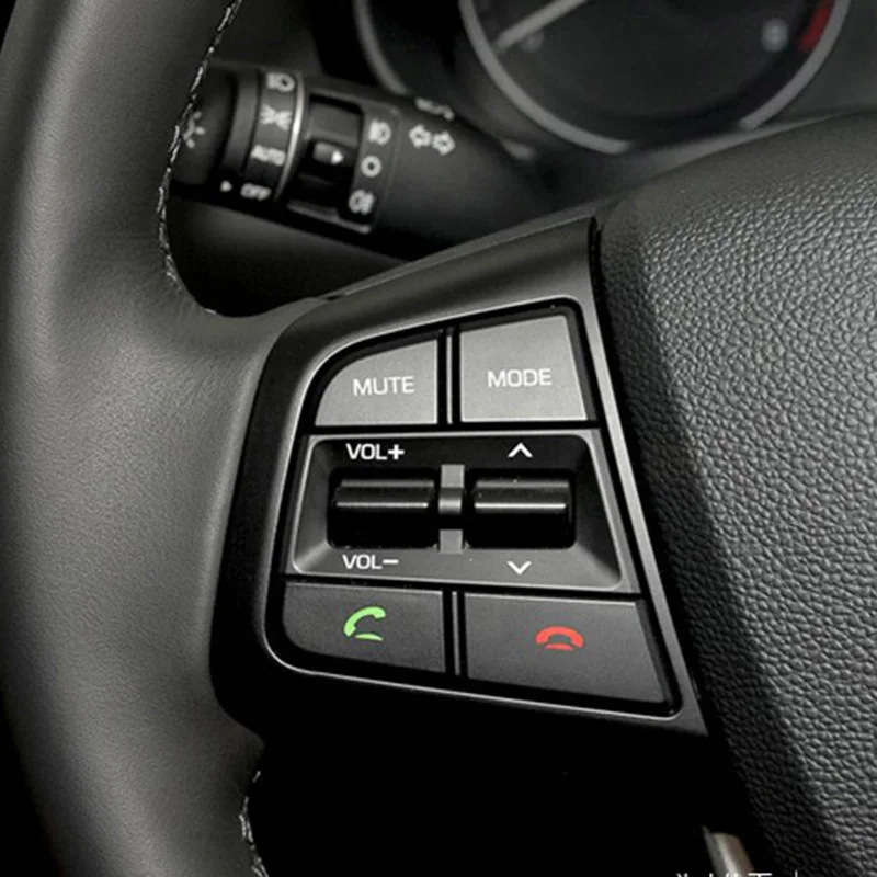 Juego para Hyundai creta IX25 Control de Radio de Audio interruptor de Control de crucero interruptor de volante botón Bluetooth teléfono con cable