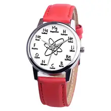 Girls font b watches b font Fancy chemical element draws Unisex Quartz font b Watch b