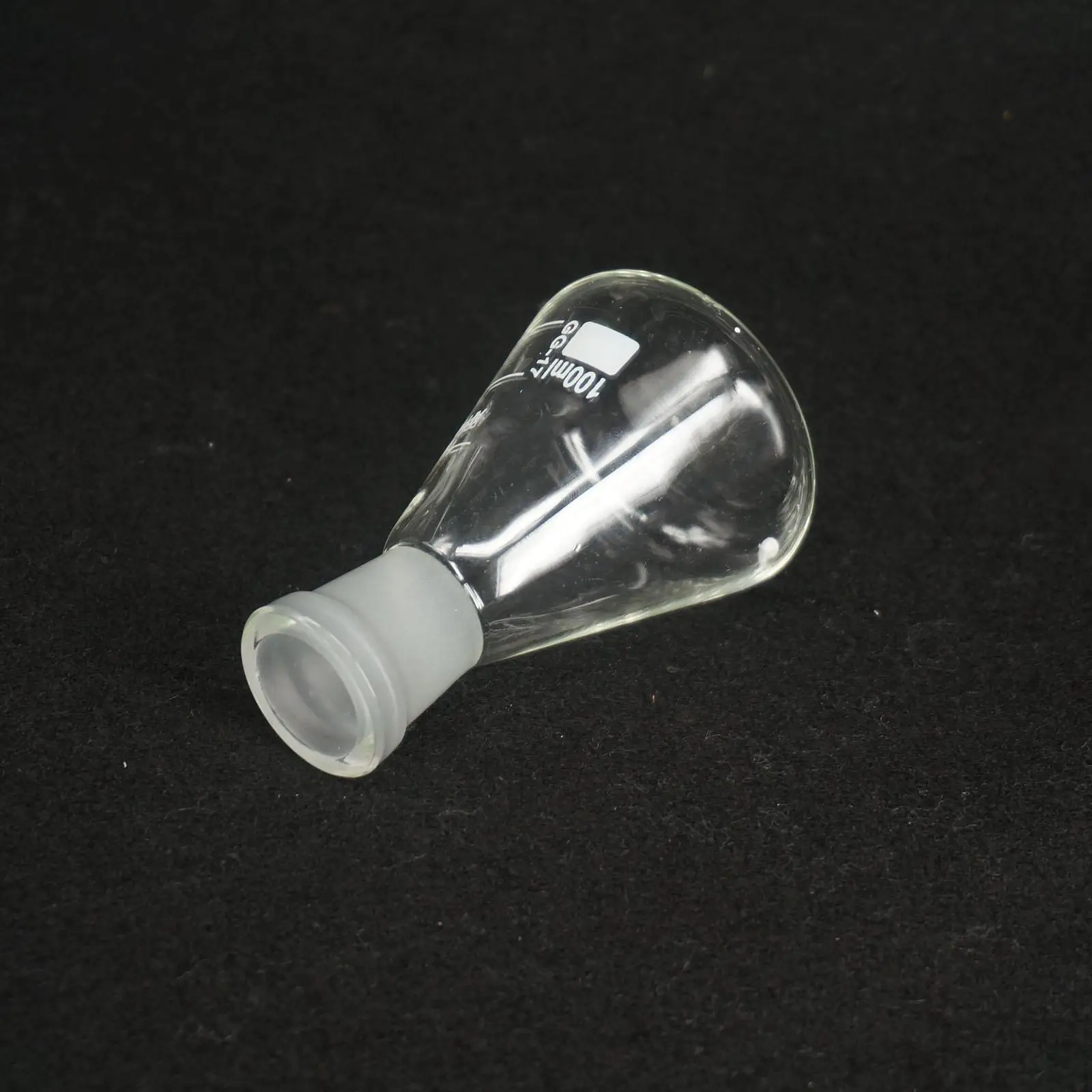 100ml Quickfit 24/29 Joint Lab Conical Flask Erlenmeyer Boro Glass Graduated