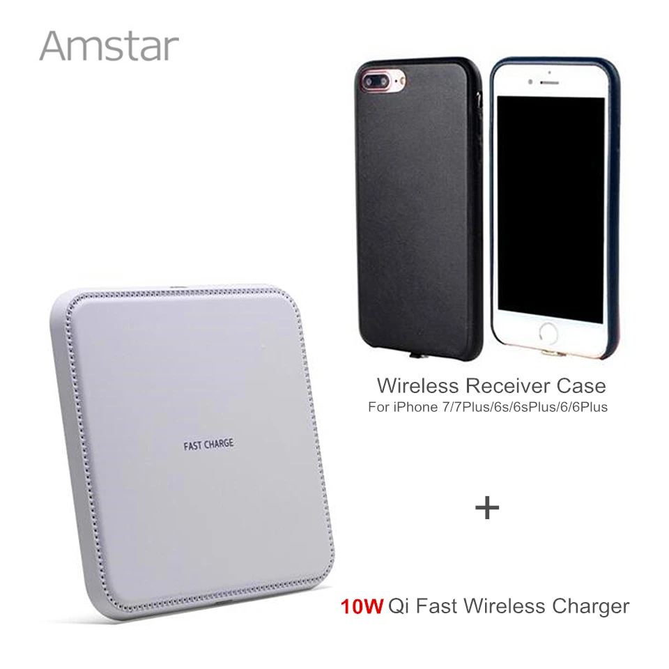 Amstar Fast Wireless Charger 10W Qi Wireless Charging pad