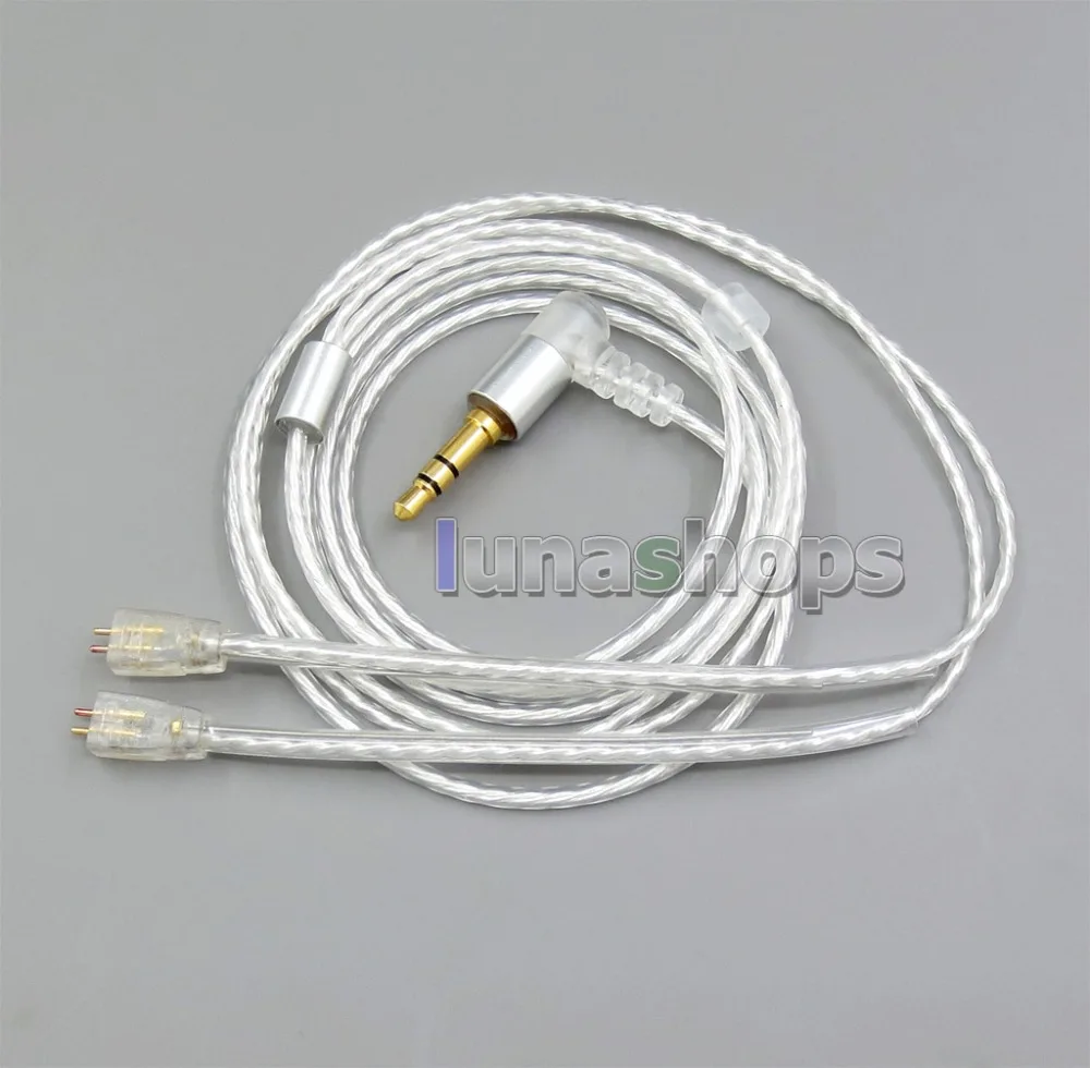 LN005896 1 2 m GY Seiris 5N OCC посеребренный ПВХ кабель для Ultimate Ears UE TF10 TripleFi 15vm M