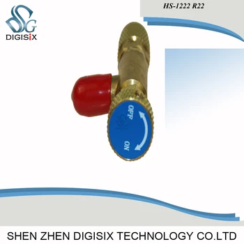 

Free shipping HS-1222 R22 Refrigeration Charging Adapter retention control valve