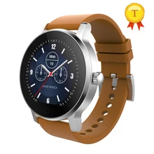 Подарок мужскому парню круглый смарт-браслет поддержка сердечного ритма bluetooth Вызов Ответ Вызов для ios android