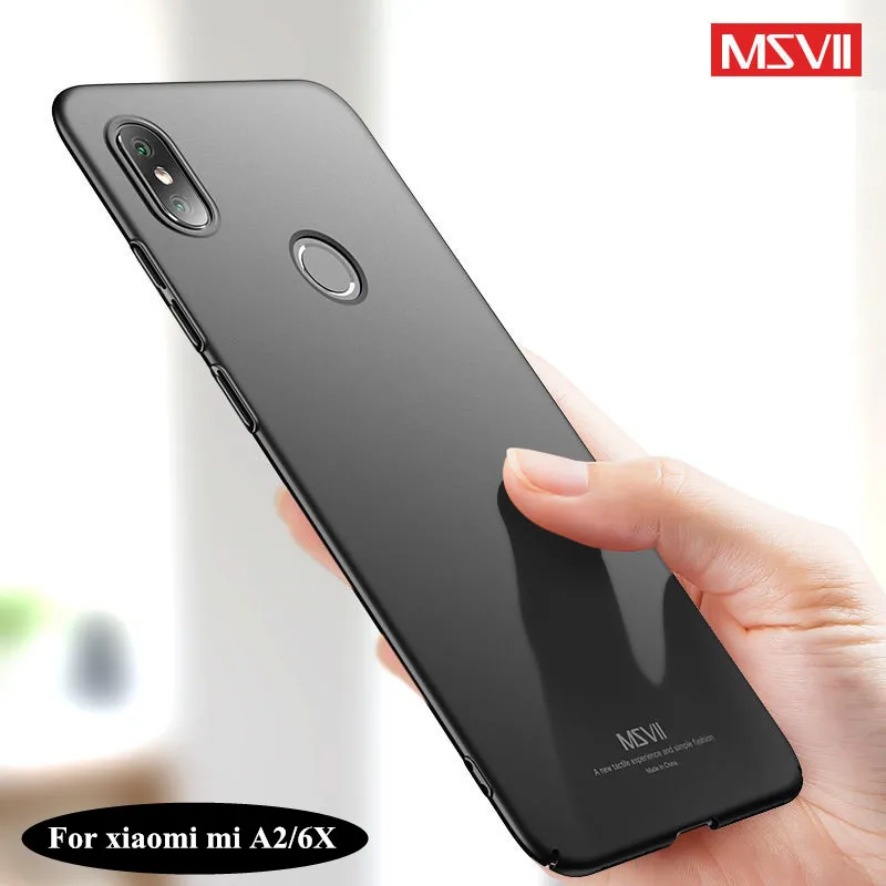 Чехол для xiaomi mi A2 lite ультратонкий полноразмерный защитный чехол накладка msvii 6X Xiomi
