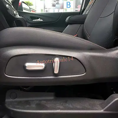 4 * ABS Матовая Внутренняя регулировка сиденья Накладка для Chevrolet Equinox 2018|Лепнина