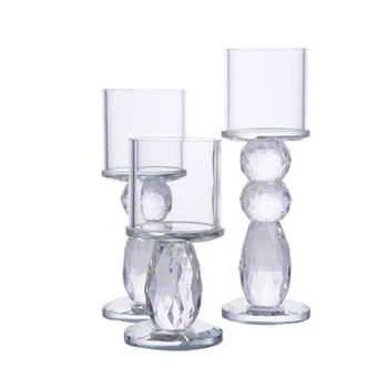 

New Arrived Religious Candle Holders Tealight Candlestick Wedding Decorations Centerpieces Bonus crystal candelabra