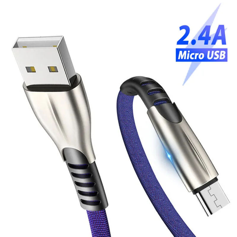 

Micro Usb Cable 3m 2m Android Charger Cable Usb Micro Usb Wire for Huawei Honor 20 Lite 8A Pro 8S 20i 10i Cavo Microusb 2/3 M