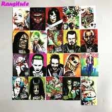 R150 20 шт./компл. Suicide SquadPVC Водонепроницаемая забавная наклейка игрушка багажная Наклейка мотоцикл и багажная наклейка для ноутбука