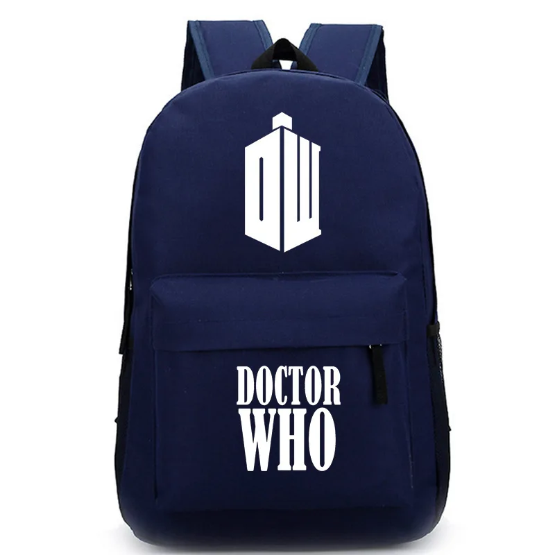 New Doctor Who Backpack College Student School Bags Bookbag Men New Doctor Who Backpack College Student School Bags Bookbag Men Women Shoulder Travel Laptop Work Casual Fashion Bag Gift In Backpacks From Luggage