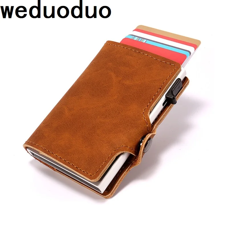 Weduoduo 2019 для мужчин и женщин держатель кредитных карт новинка одна коробка