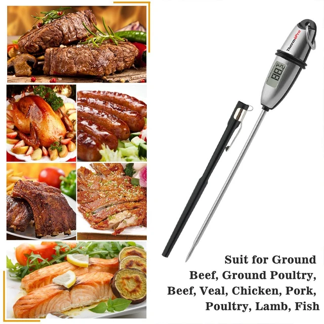 ThermoPro TP-02S Instant Read Meat Thermometer Digital Cooking