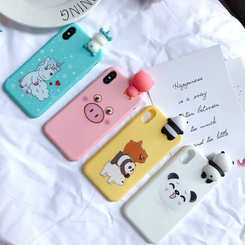 XS Max 3D чехол для Coque iPhone XS Max iPhone 5 5S SE чехол Etui Единорог Kawaii чехол для Funda iPhone 6 6S 7 8 Plus X XR XS чехол