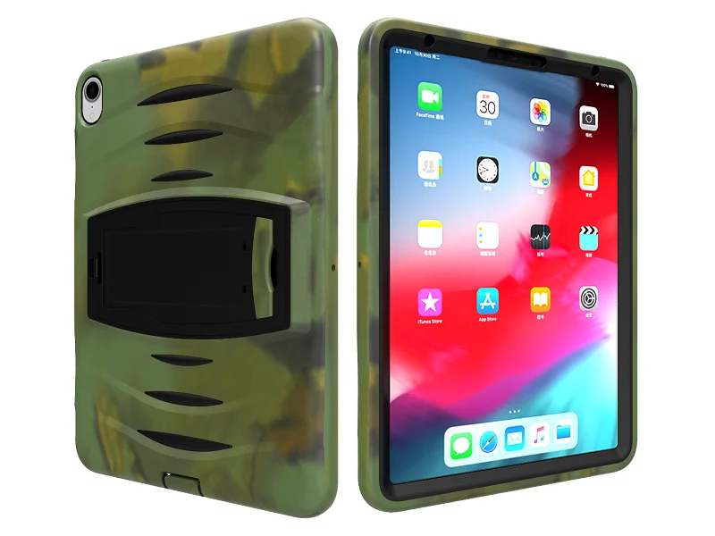 Ударопрочный чехол для планшета для iPad Pro 11, силиконовый чехол для ПК, детский чехол для iPad Pro 11, сверхмощный кронштейн, чехол-подставка