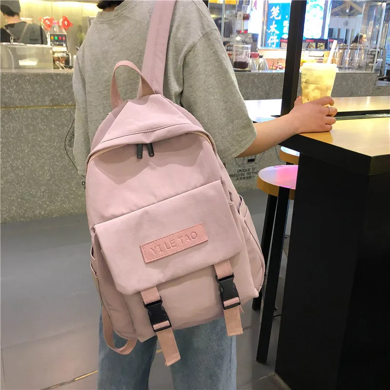 

2019 Female High Quality Canvas Travel Backpack Women Mochila Feminina Sac A Dos Back Pack School Bags For Teenage Girl Rucksack