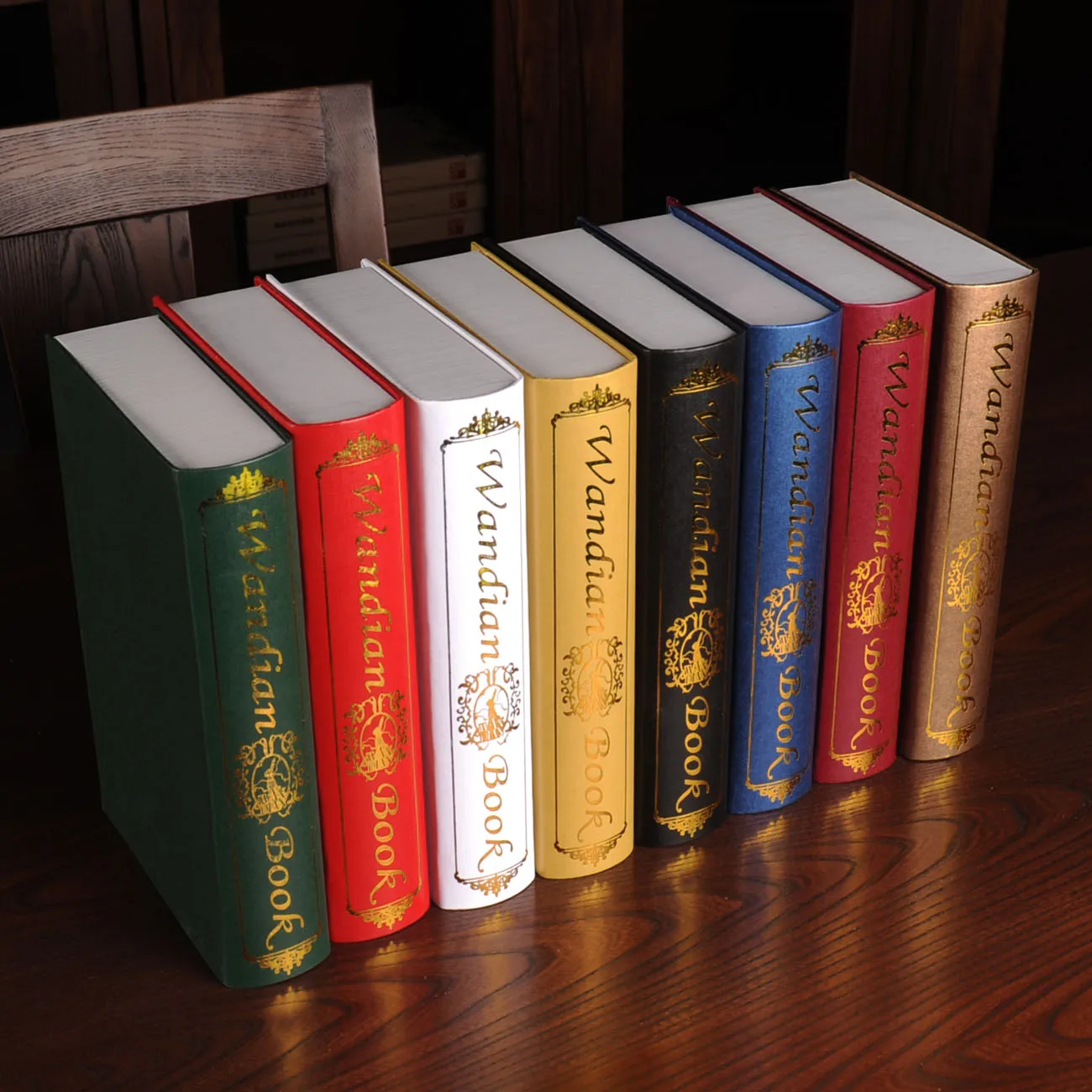 10 قطعة محاكاة كاذبة خزانة دراسة الكتاب المقدس oumina الأوروبية الزفاف التصوير الدعائم مربع كتاب الديكور