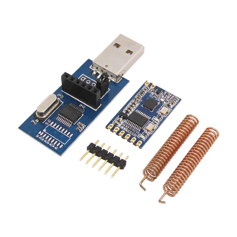 

100PCS Arduino Uno SV610 in 433MHz Wireless Transmitter and Receiver Module with MCU 40 Frequency Channels