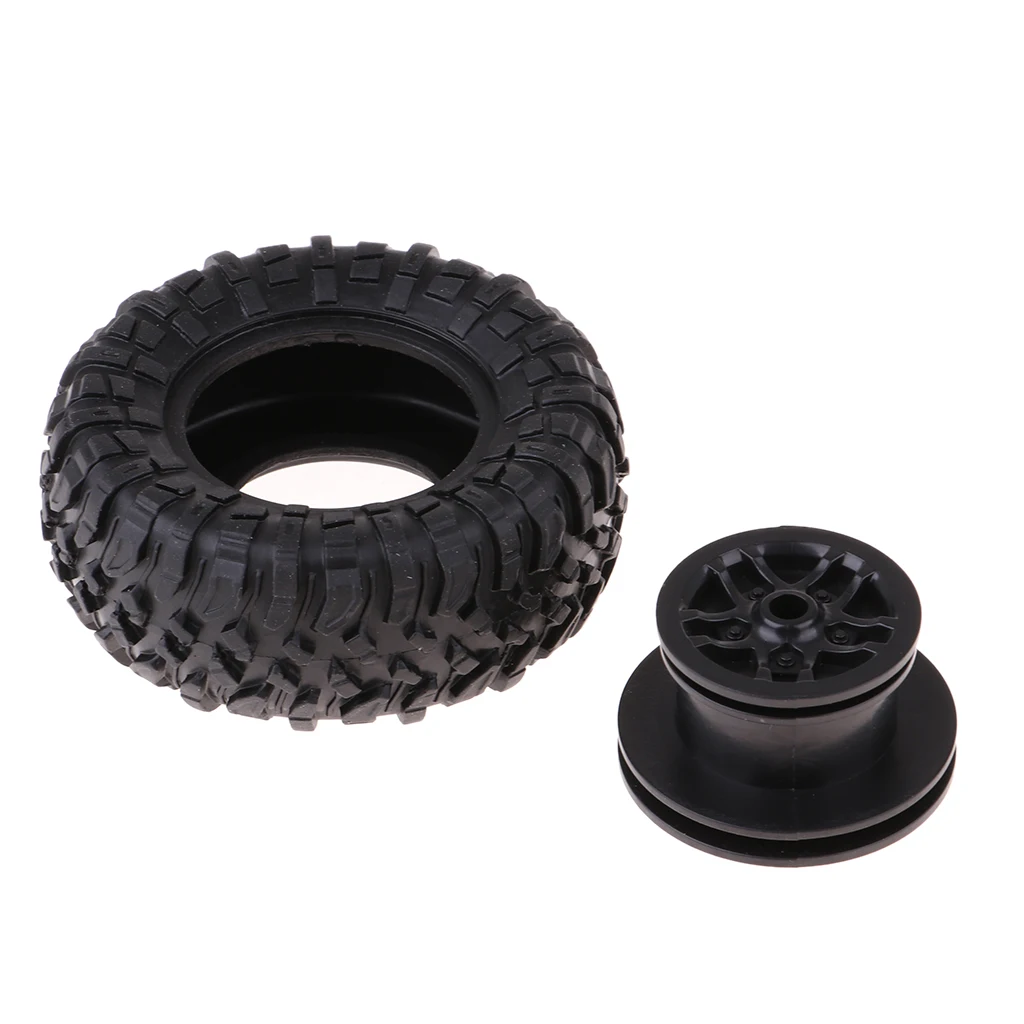 4pcs RC 1:12 Drift Car Rubber Wheel Rim &Tyre tires for D90 MN90 MN91