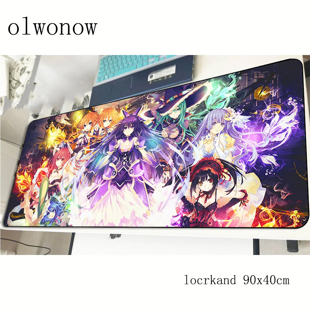 Date A Live Mousepad 90x40cm Cheapest Gaming Mouse Pad Gamer Mat