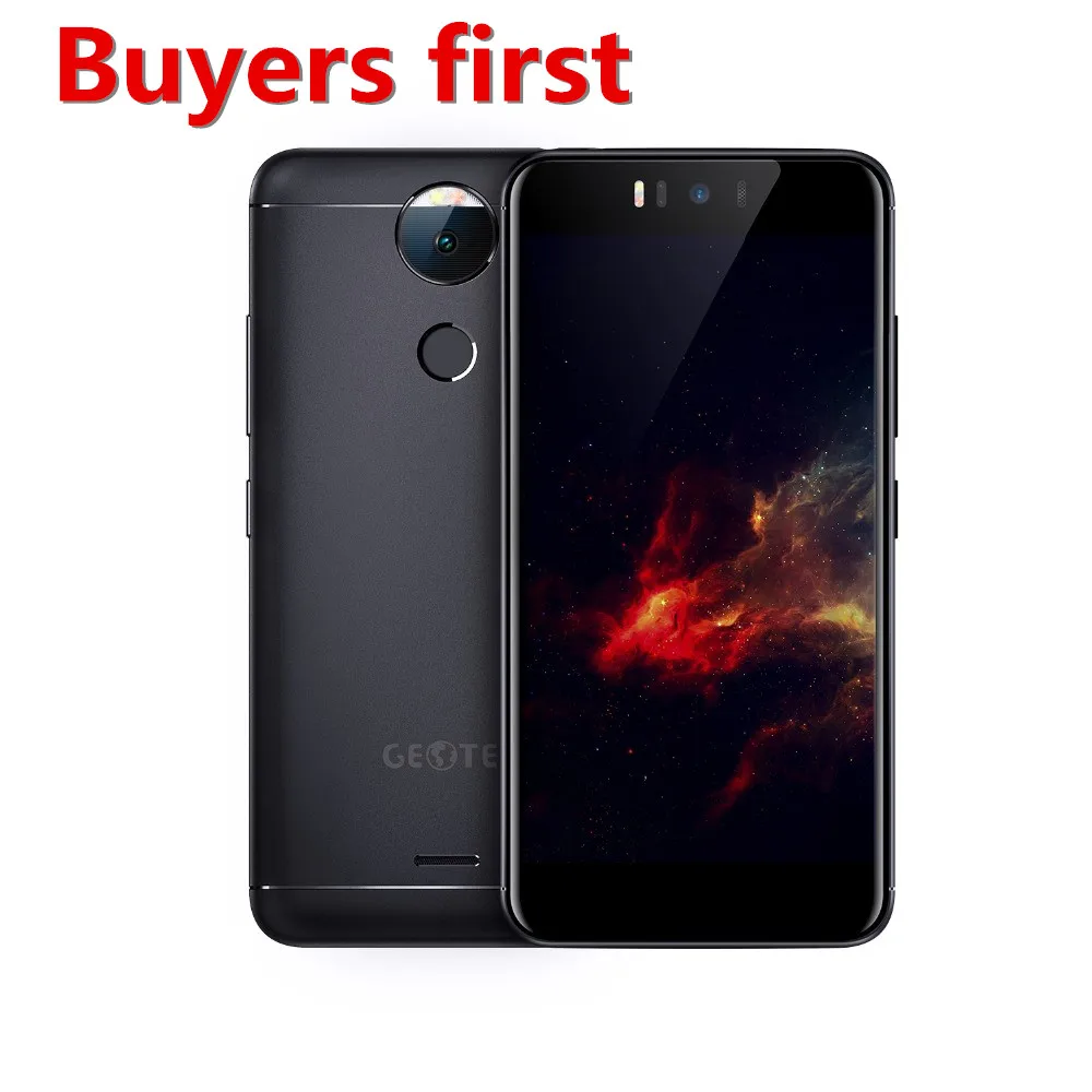 Original Geotel Amigo MT6753 Octa Core mobile phone Android7.0 3GB RAM 32GB ROM 5.2 inch 13MP Fingerprint 4G 3000mAh smartphone