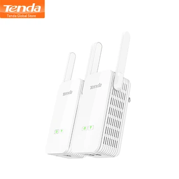 Adaptador Ethernet Tenda PH15 de 1000Mbps, 1 par, adaptador de red PLC, extensor WIFI inalámbrico, Homeplug AV,Plug and Play