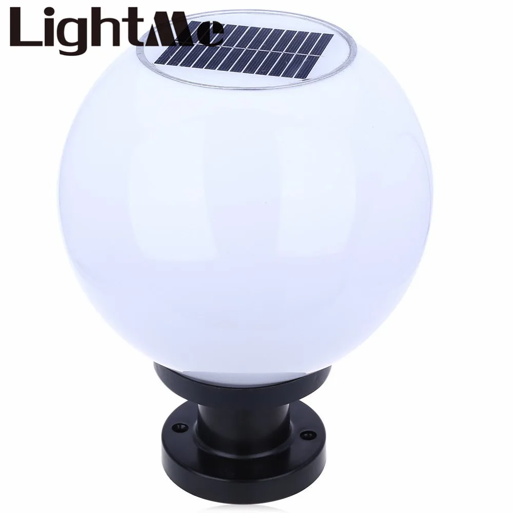 

2018 New Brightness Outdoor Lighting 200MM IP65 Solar Powered LED Ball Lamp Waterproof IP65 Paths Lights 12 LEDS Solar Light