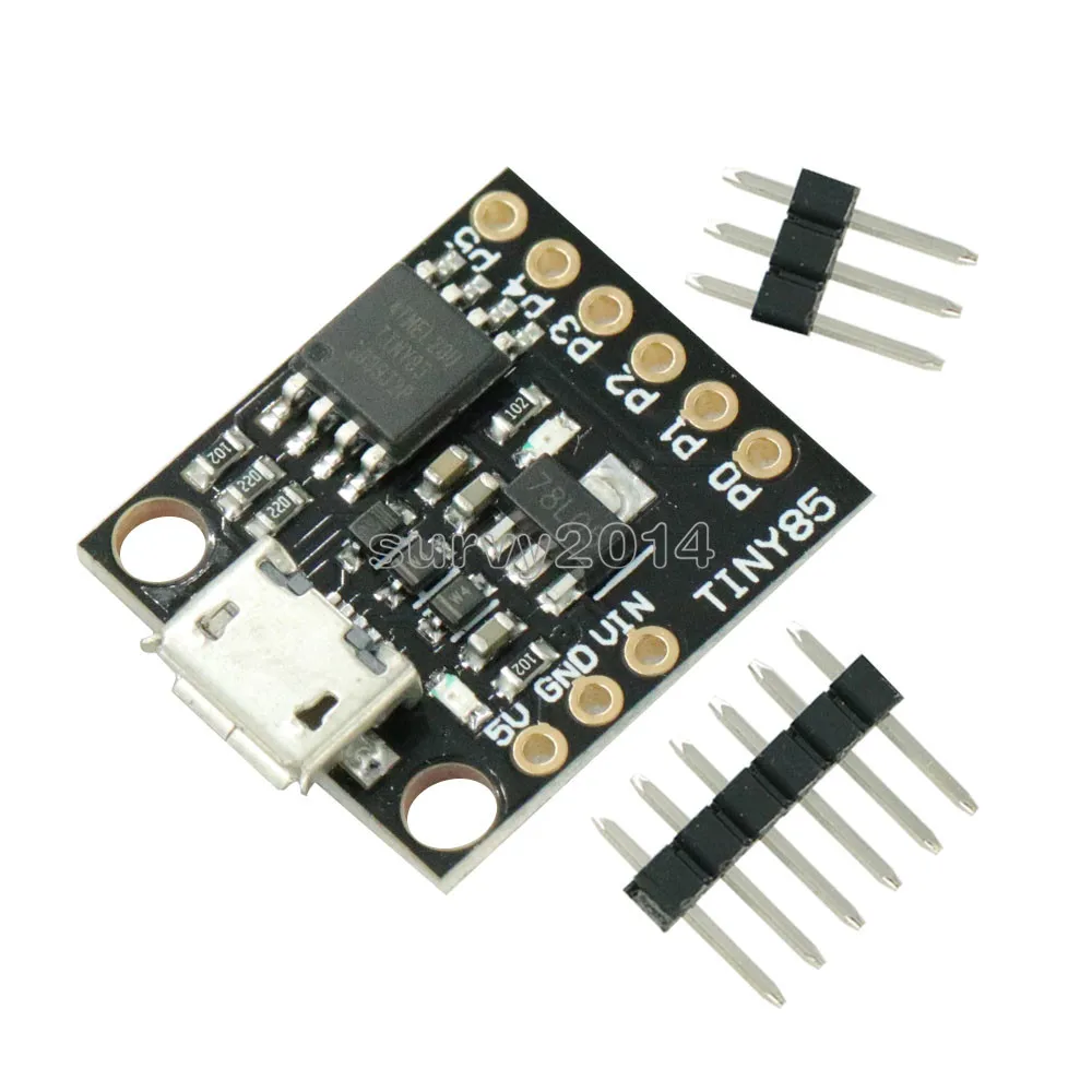 ATtiny ATtiny85 Digispark Kickstarter Micro USB макетная плата модуль для Arduino IIC IEC TWI SPI микроконтроллер низкой мощности