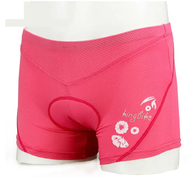 BATFOX Women Cycle Underwear 3D Padded Bicycle Bike Shorts Silicone