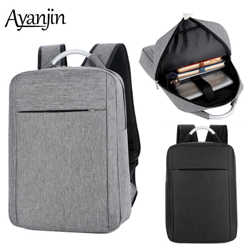 

Nylon Travel Backpack Men Laptop Bag 15.6 Waterproof 13 14 15 inch Notebook Package Larger Capaticy Multifunction Computer Bags