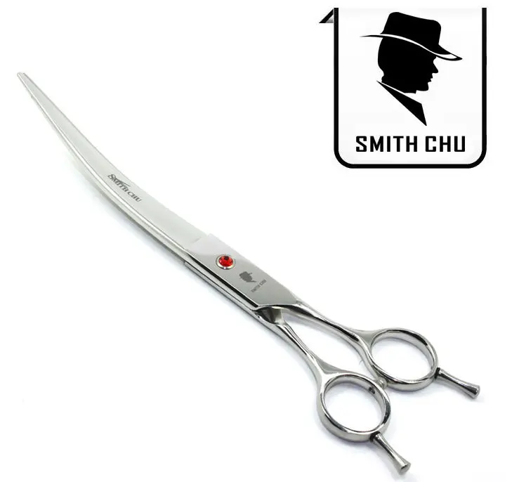 Professional Pet Scissors JP440C 62HRC Curved Cutting Scissor Hair Cat