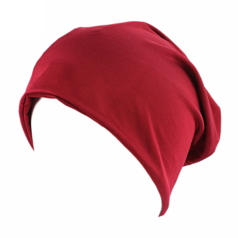 Men Women Winter Warm Hat Breathable Outdoor Sports Headwear Female Bun Ponytail Beanie Hats Girls Warmer Turban Head Cap CP0087 (11)
