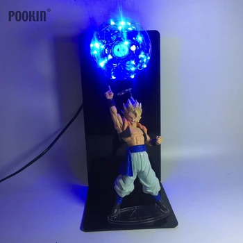 

Dragon Ball Vegito Five Colors Bombs Luminaria Led Night Light Holiday Gift Room Decorative Led Lighting In EU US Plug