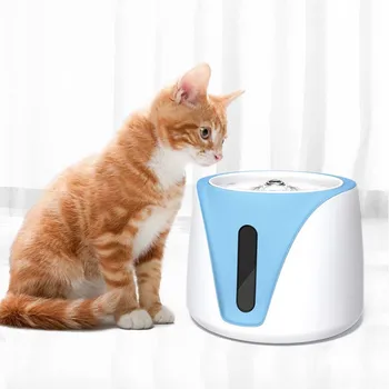 

2L Automatic Dog Water Feeder Anti Dry Burning Cat Water Fountain Silent 3 Layer Filtered Pet Drinking Dispenser Pet Supplies