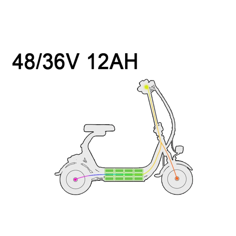 Top New Small Harley folding electric scooter for men and women-type mini-driver generation driving battery car adult 9