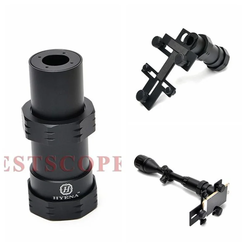 

Universal Aluminium Alloy Scope Phone Mount Adapter for 40-45mm Eyepiece Spotting Scopes & Telescope Hunting Scope
