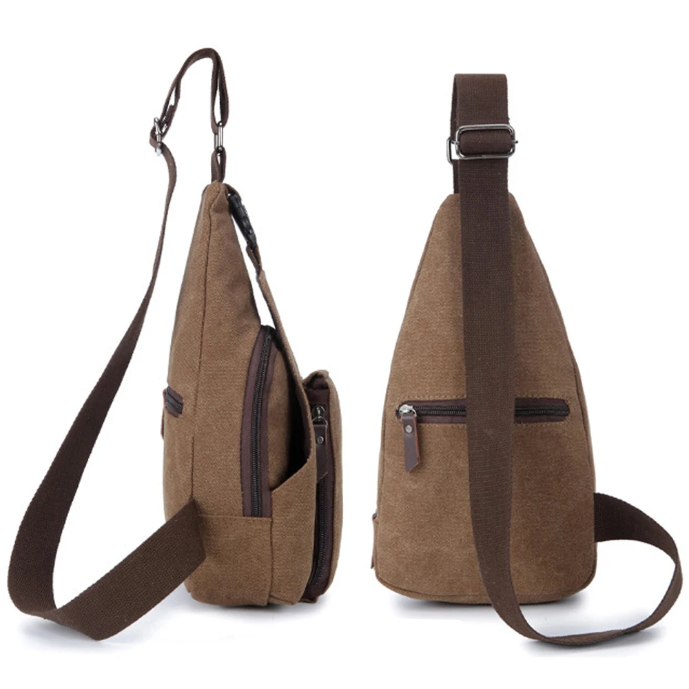 الرجال قماش صغيرة حبال رسول حقيبة كتف الصدر حزمة مصمم الرجال Crossbody أكياس مكافحة سرقة حقيبة صدر للرجال جديد وصول