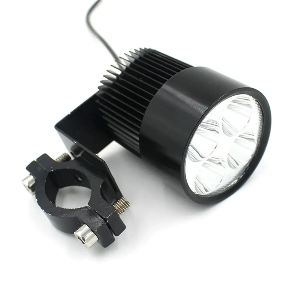 Мото головной светильник 20 Вт Точечный светильник алюминиевый сплав радиатор светодиодный головной светильник лампы 800-1000LM