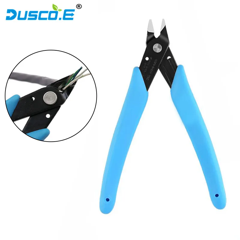 Dusco. E 170 электронные диагональные плоскогубцы боковые режущие кусачки резак для